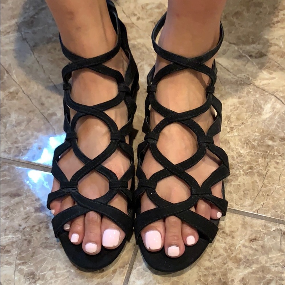 Black sandals